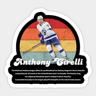 Anthony Cirelli Vintage Vol 01 Sticker